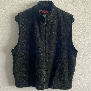 Vintage Five Star By Roper Green Vest Size L